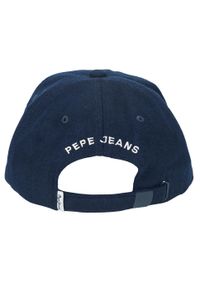 Czapka Pepe Jeans Watson. Kolor: niebieski, biały, wielokolorowy