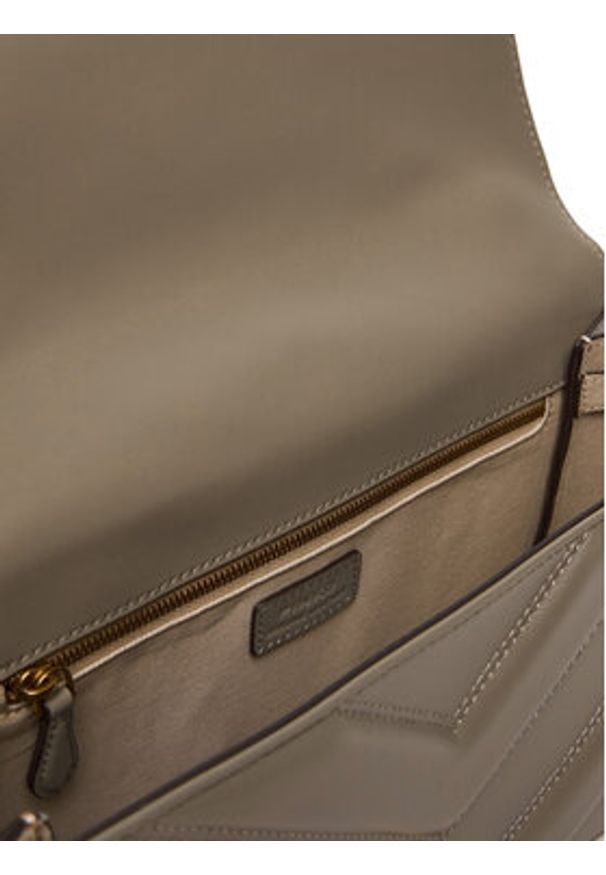 Pinko - PINKO Torebka Love One Classic Light Dc Al 25-26 PLTT 104549 A2OS Szary. Kolor: szary. Materiał: skórzane