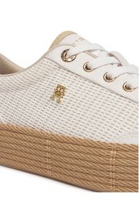 TOMMY HILFIGER - Tommy Hilfiger Espadryle FW0FW09173 Biały. Kolor: biały. Materiał: materiał #3