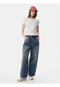Tommy Jeans Komplet t-shirtów DW0DW21366 Biały Slim Fit. Kolor: biały. Materiał: bawełna #4