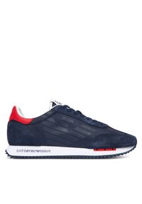 Sneakersy EA7 Emporio Armani. Kolor: niebieski #1