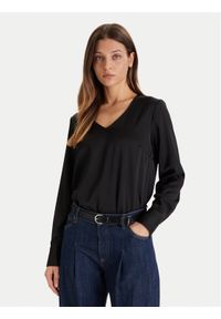 only - ONLY Bluzka Mika 15361191 Czarny Regular Fit. Kolor: czarny. Materiał: syntetyk