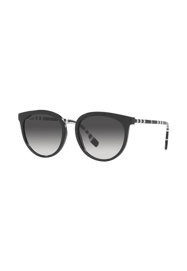 Burberry okulary przeciwsłoneczne damskie kolor czarny. Kolor: czarny