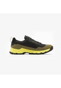 quechua - Buty turystyczne męskie MH500 Light wodoodporne. Kolor: czarny, żółty, zielony, wielokolorowy. Materiał: kauczuk. Szerokość cholewki: normalna. Sport: turystyka piesza, outdoor