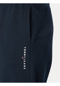 Tommy Jeans Spodnie dresowe Linear DM0DM23014 Granatowy Regular Fit. Kolor: niebieski. Materiał: bawełna #2