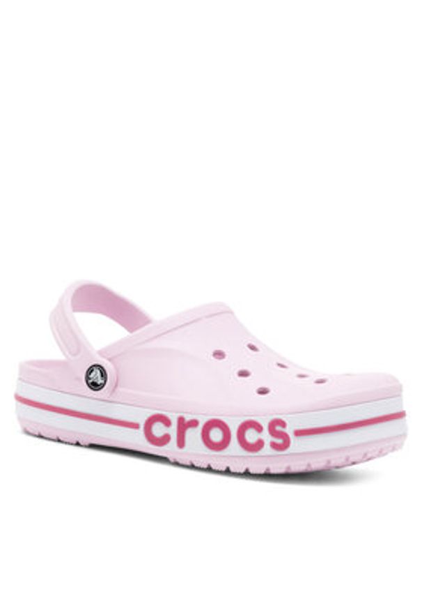 Crocs Klapki BAYABAND CLOG 205089-6TG Różowy. Kolor: różowy. Materiał: materiał, syntetyk