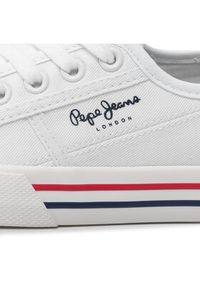 Pepe Jeans Tenisówki Brady W Basic PLS31287 Biały. Kolor: biały. Materiał: materiał #5