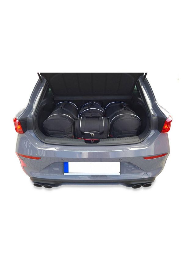 KJUST - Torby Do Bagażnika Cupra Leon Hatchback 2021+ 4Szt Kjust. Kolor: czarny. Styl: sportowy