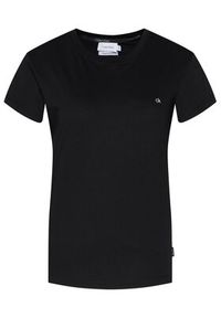 Calvin Klein T-Shirt Logo C-Neck K20K202132 Czarny Regular Fit. Kolor: czarny. Materiał: bawełna #3