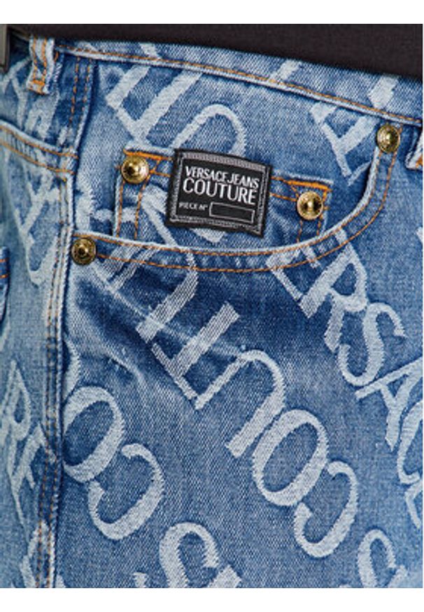 Versace Jeans Couture Jeansy 75GAB5S0 Niebieski Slim Fit. Kolor: niebieski