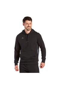 ERIMA - Hoodie Erima Essential Team. Typ kołnierza: kaptur. Kolor: wielokolorowy, szary, czarny #1