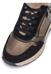 Rieker Półbuty N9301-90 Czarny. Kolor: czarny. Materiał: skóra #7