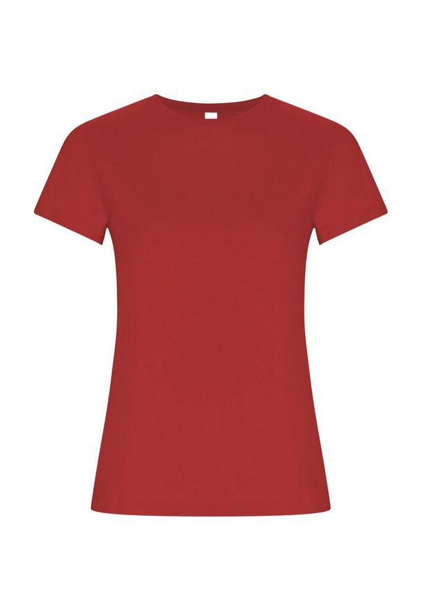 ROLY - Złota Koszulka Damska. Kolor: czerwony. Sport: turystyka piesza