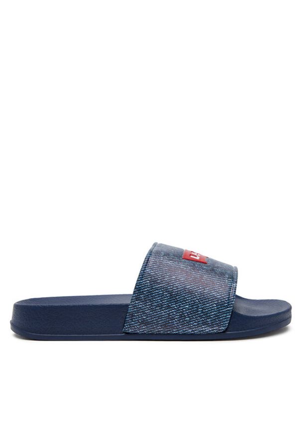 Levi's® Klapki Pool S VPOL0234S Granatowy. Kolor: niebieski