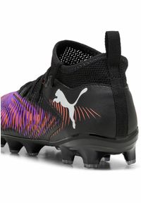 Puma - Młodzieżowe buty piłkarskie FUTURE 8 MATCH FG/AG PUMA Black White Glowing Red. Kolor: biały, czarny, czerwony, wielokolorowy. Sport: piłka nożna