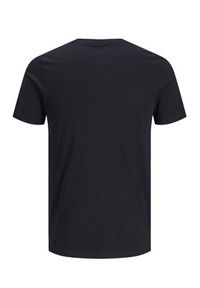 Jack & Jones - Jack&Jones T-Shirt Corp Logo 12151955 Czarny Slim Fit. Kolor: czarny. Materiał: bawełna #2