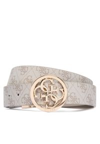 Guess Pasek Damski 164617 Brązowy. Kolor: beżowy. Materiał: skóra #1