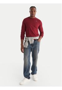 Robe di Kappa Longsleeve 631189W Czerwony Slim Fit. Kolor: czerwony. Materiał: bawełna. Długość rękawa: długi rękaw #3
