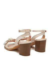Clara Barson Sandały WS24053-01 Écru. Kolor: kremowy. Materiał: skóra #6