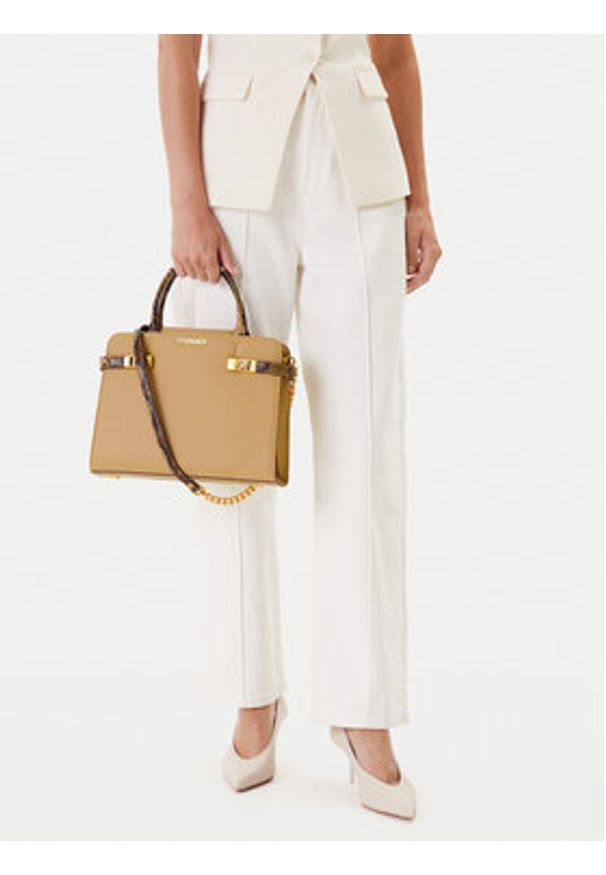 Steve Madden Torebka Blorens SM13001647 Beżowy. Kolor: beżowy. Materiał: skórzane