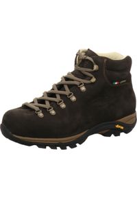 Buty GORE-TEX męskie Zamberlan New Trail Lite Evo GTX. Kolor: brązowy. Technologia: Gore-Tex. Sport: turystyka piesza