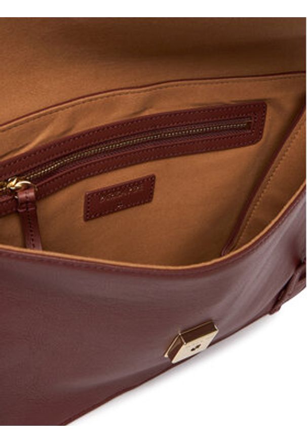 Patrizia Pepe Torebka 8B0331/L162 Brązowy. Kolor: brązowy. Materiał: skórzane