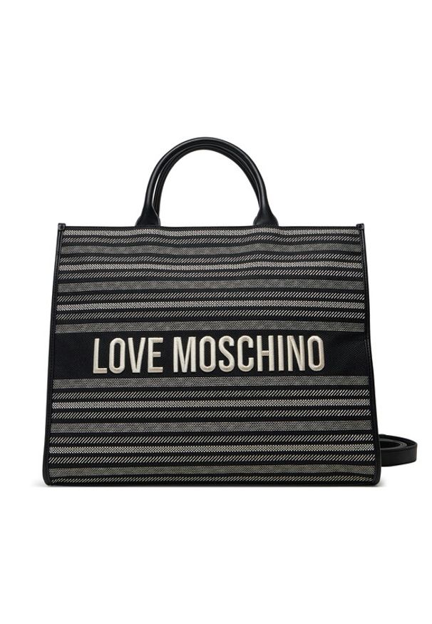 Love Moschino - LOVE MOSCHINO Torebka JC4239PP0MKO100A Czarny. Kolor: czarny