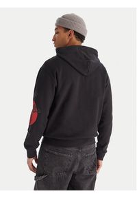 RVCA Bluza Tiger Sun 23A413505 Czarny Regular Fit. Kolor: czarny. Materiał: bawełna #4