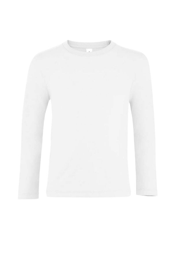 SOL'S - Dziecięca/niemowlęca Koszulka Imperial Z Długim Rękawem. Kolor: biały. Długość rękawa: długi rękaw. Długość: długie. Sport: turystyka piesza