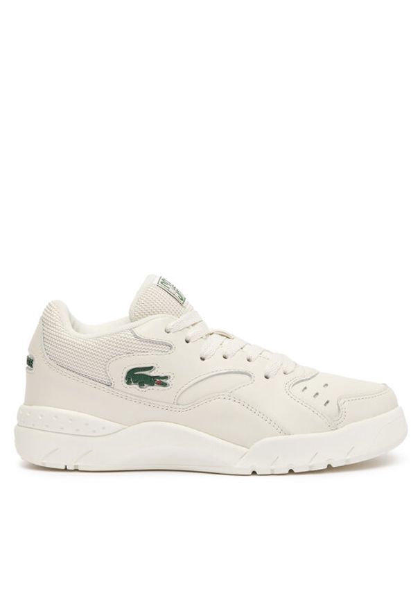 Lacoste Sneakersy Aceline 747SFA0034 Écru. Materiał: skóra