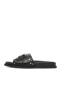 Nine West Klapki EO-TL758-1 Czarny. Kolor: czarny. Materiał: skóra #6