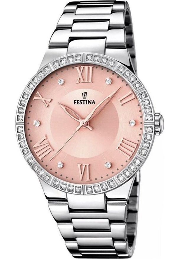 Zegarek Festina Zegarek damski Festina F16719-3 srebrny. Kolor: srebrny