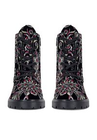 Rieker Botki Z2841-90 Kolorowy. Materiał: materiał. Wzór: kolorowy #4