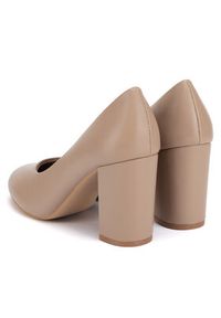 Clara Barson Czółenka WYL3812-1 Beżowy. Kolor: beżowy. Materiał: skóra #7