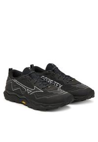 Mizuno Buty do biegania Wave Daichi 9 Gtx J1GJ2556 Czarny. Kolor: czarny. Materiał: skóra. Model: Mizuno Wave #4