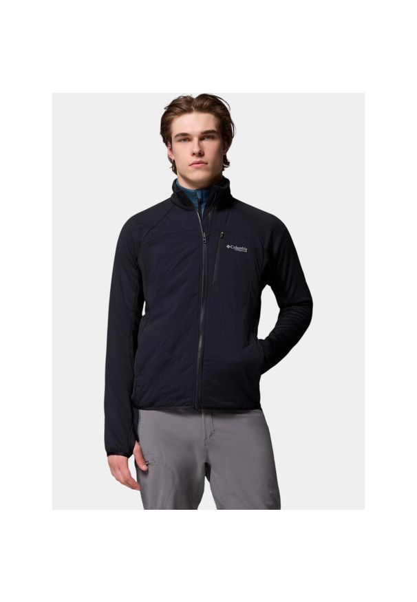 columbia - Sweter Męski Columbia Arctic Chest Hybrid. Kolor: czarny. Materiał: polar. Sport: turystyka piesza