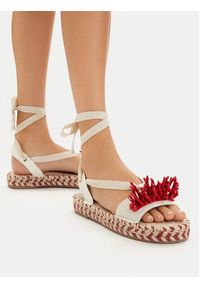 Liu Jo Espadryle Paros 02 SA6101 T6948 Beżowy. Kolor: beżowy. Materiał: materiał #4