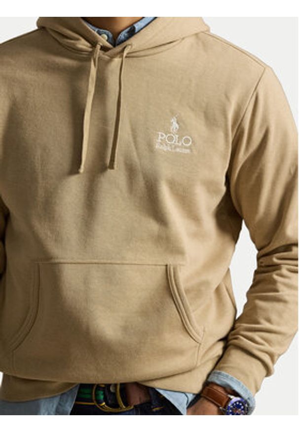 Polo Ralph Lauren Bluza 710B14661005 Beżowy Regular Fit. Typ kołnierza: polo. Kolor: beżowy. Materiał: bawełna