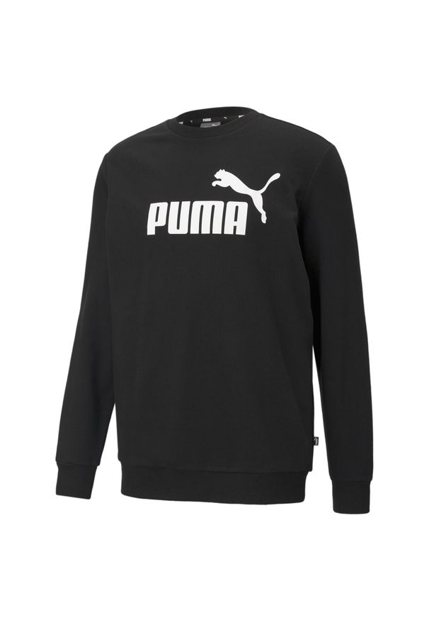 Puma - Męska bluza Essentials Big Logo PUMA Black. Kolor: szary, czarny, wielokolorowy, biały. Sport: joga i pilates
