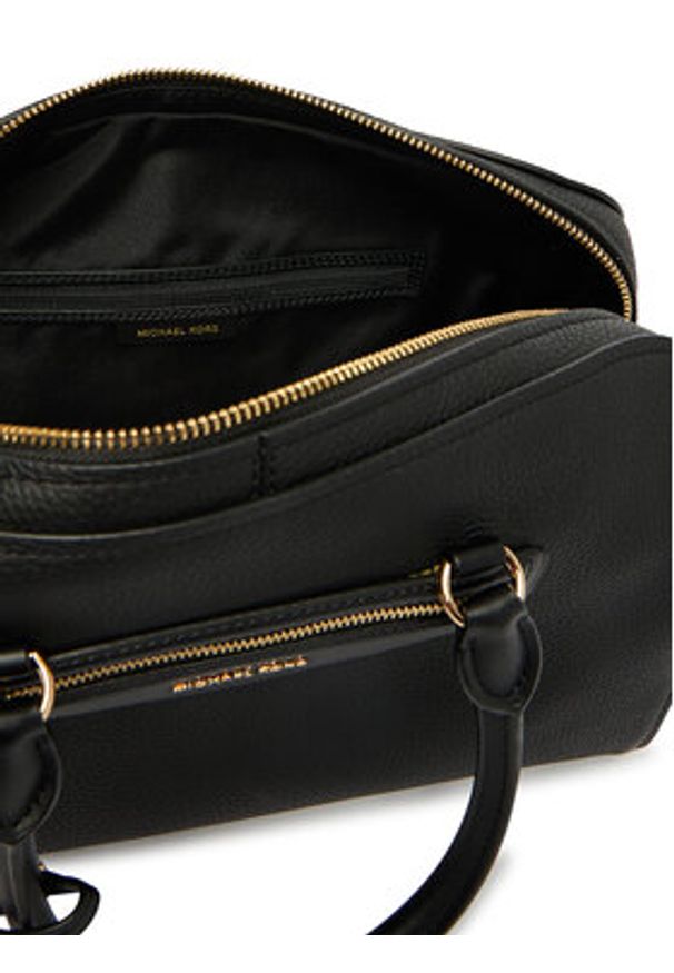 MICHAEL Michael Kors Torebka Md Duffle Satchel 30S6GTVS8L Czarny. Kolor: czarny. Materiał: skórzane