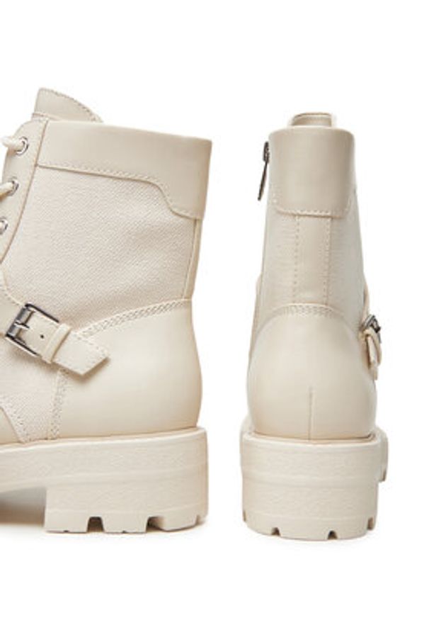 Guess Trzewiki FLTYZ2 FAP10 Écru. Materiał: skóra