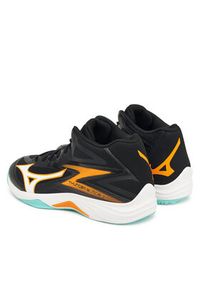 Mizuno Buty halowe Thunder Blade Z Mid V1GA2375 Czarny. Kolor: czarny. Materiał: skóra #4