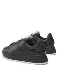 Emporio Armani Sneakersy X4X264 XN001 K001 Czarny. Kolor: czarny. Materiał: skóra