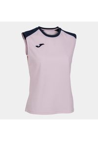 Koszulka do koszykówki damska Joma Eco Championship bez rękawów. Kolor: różowy, niebieski, wielokolorowy. Długość rękawa: bez rękawów #1