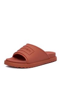 Hunter Klapki CEO-HLZ25930-1 Czerwony jasny. Kolor: czerwony. Materiał: syntetyk #6