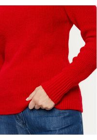 Morgan Sweter 242-MUNCH Czerwony Regular Fit. Kolor: czerwony. Materiał: syntetyk #4