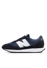 New Balance Sneakersy MS237CA Granatowy. Kolor: niebieski. Materiał: materiał