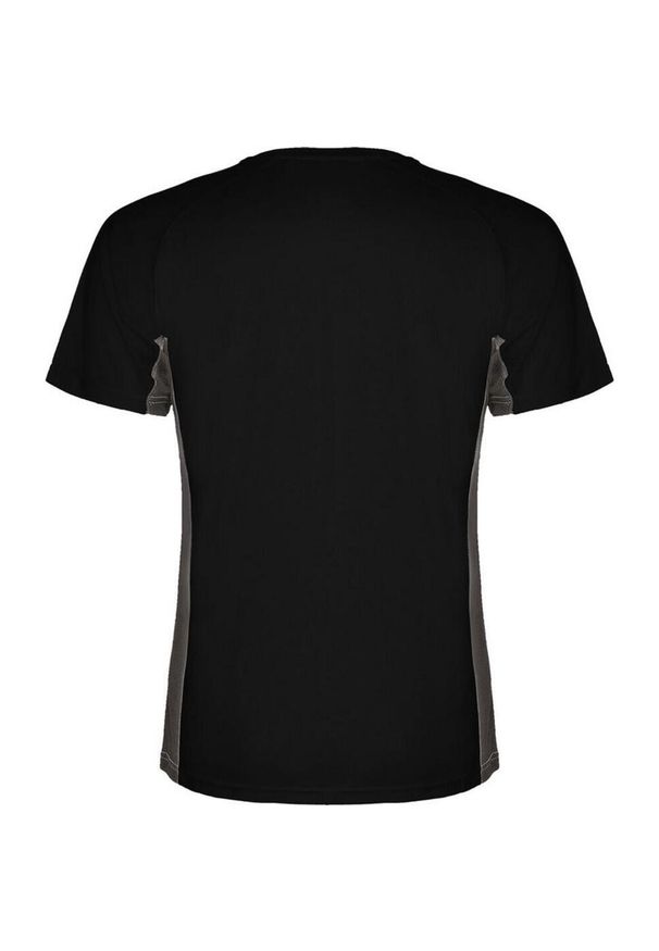 ROLY - Męska Koszulka Sportowa Z Krótkim Rękawem Shanghai. Kolor: szary, wielokolorowy, czarny. Długość rękawa: krótki rękaw. Długość: krótkie. Sport: turystyka piesza