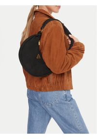 Guess Torebka Amita Mini HWSB95 39720 Czarny. Kolor: czarny. Materiał: skórzane, zamszowe #1