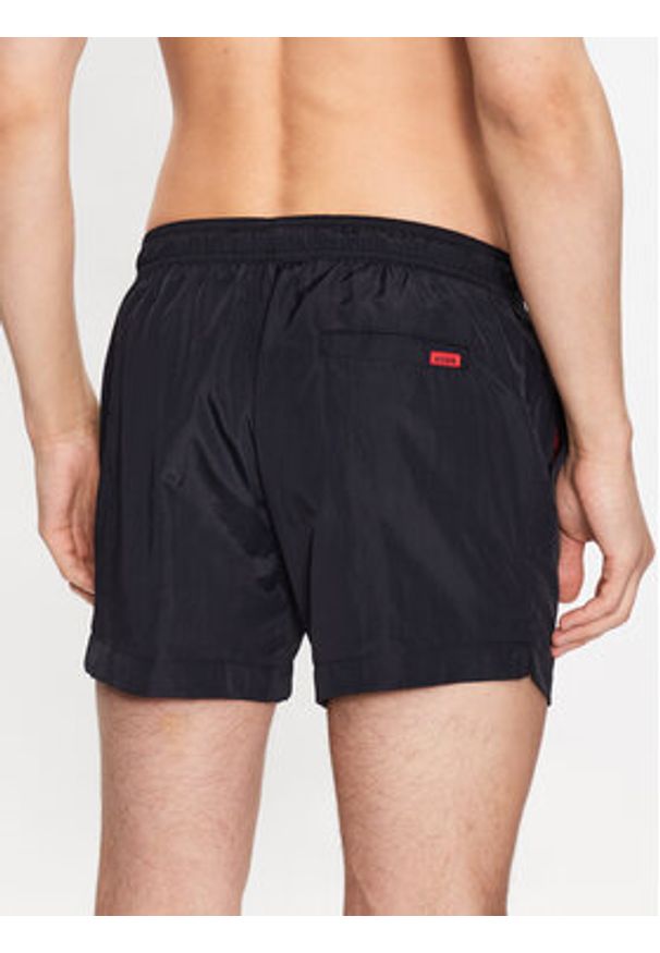 Hugo Szorty kąpielowe Dominica 50493450 Czarny Regular Fit. Kolor: czarny. Materiał: syntetyk
